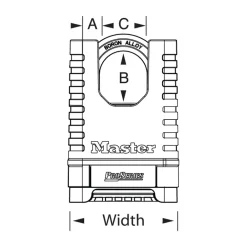 Clearance Master Lock Combination Lock