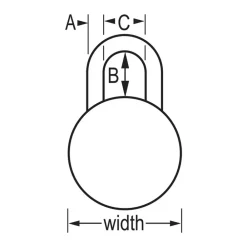 Discount Master Lock Combination Lock