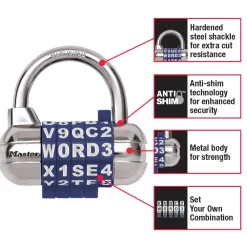 Outlet Master Lock Combination Lock