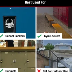 Outlet Master Lock Combination Lock