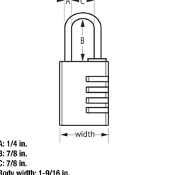 Online Master Lock Combination Lock