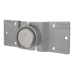 Master Lock Hasp with Hidden Shackle Padlock