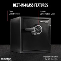 Best Master Lock 2-Hour Fire and Water Safe