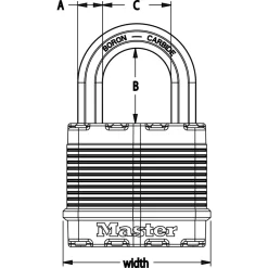 Online Master Lock Laminated Padlock