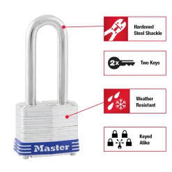 Outlet Master Lock Laminated Padlock
