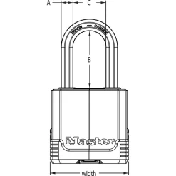 Master Lock Laminated Padlock