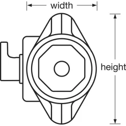 Outlet Master Lock Locker Lock