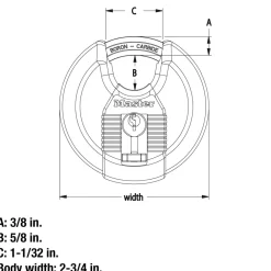 Clearance Master Lock Padlock