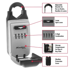 Hot Master Lock Portable Lock Boxes