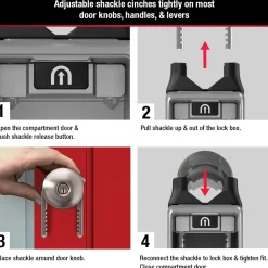 Hot Master Lock Portable Lock Boxes