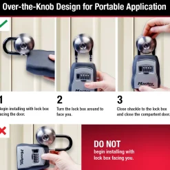 Hot Master Lock Portable Lock Boxes