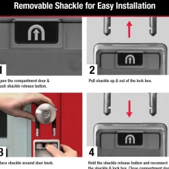 New Master Lock Portable Lock Boxes