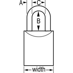 Best Master Lock ProSeries® Solid Brass Lock
