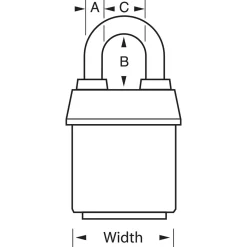 Best Master Lock ProSeries® Weather Tough® Laminated Lock