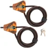 Hot Master Lock Python™ Adjustable Locking Cable 2-pk; Mossy Oak® Blaze™ Camouflage