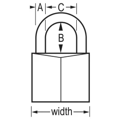 Best Master Lock Solid Body Padlock