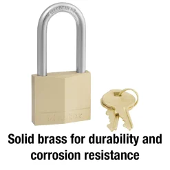 New Master Lock Solid Body Padlock