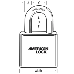 Master Lock Solid Body Padlock
