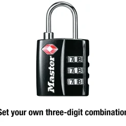 Online Master Lock TSA-Approved Luggage Lock
