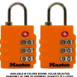 Hot Master Lock TSA-Approved Luggage Lock