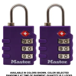 Hot Master Lock TSA-Approved Luggage Lock