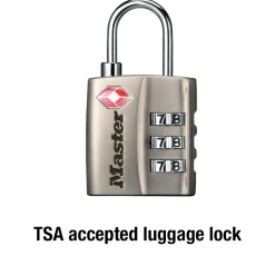 Outlet Master Lock TSA-Approved Luggage Lock